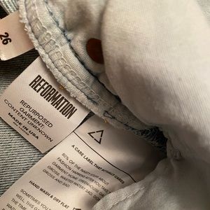 Classic Levi’s from Reformation-New without Tags